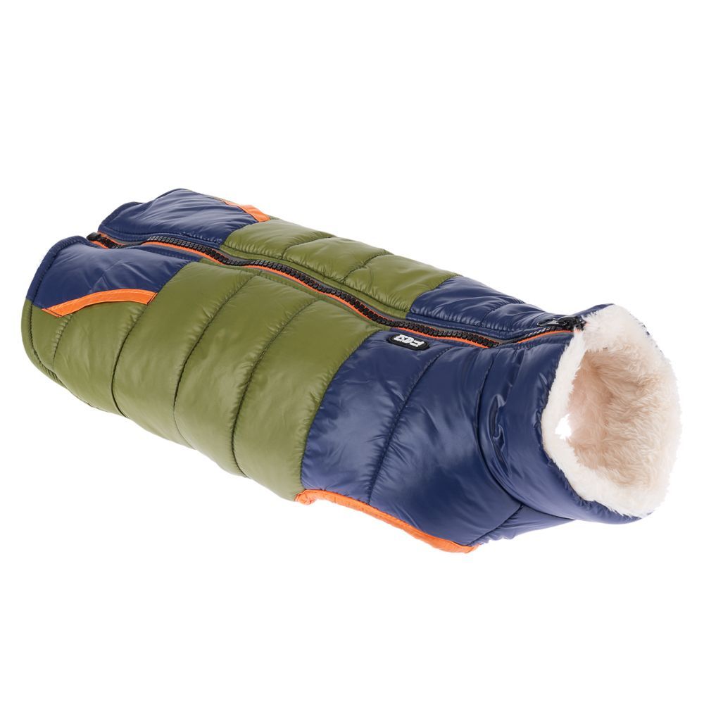 TIAKI Stripes hundjacka  - ca 40 cm rygglängd