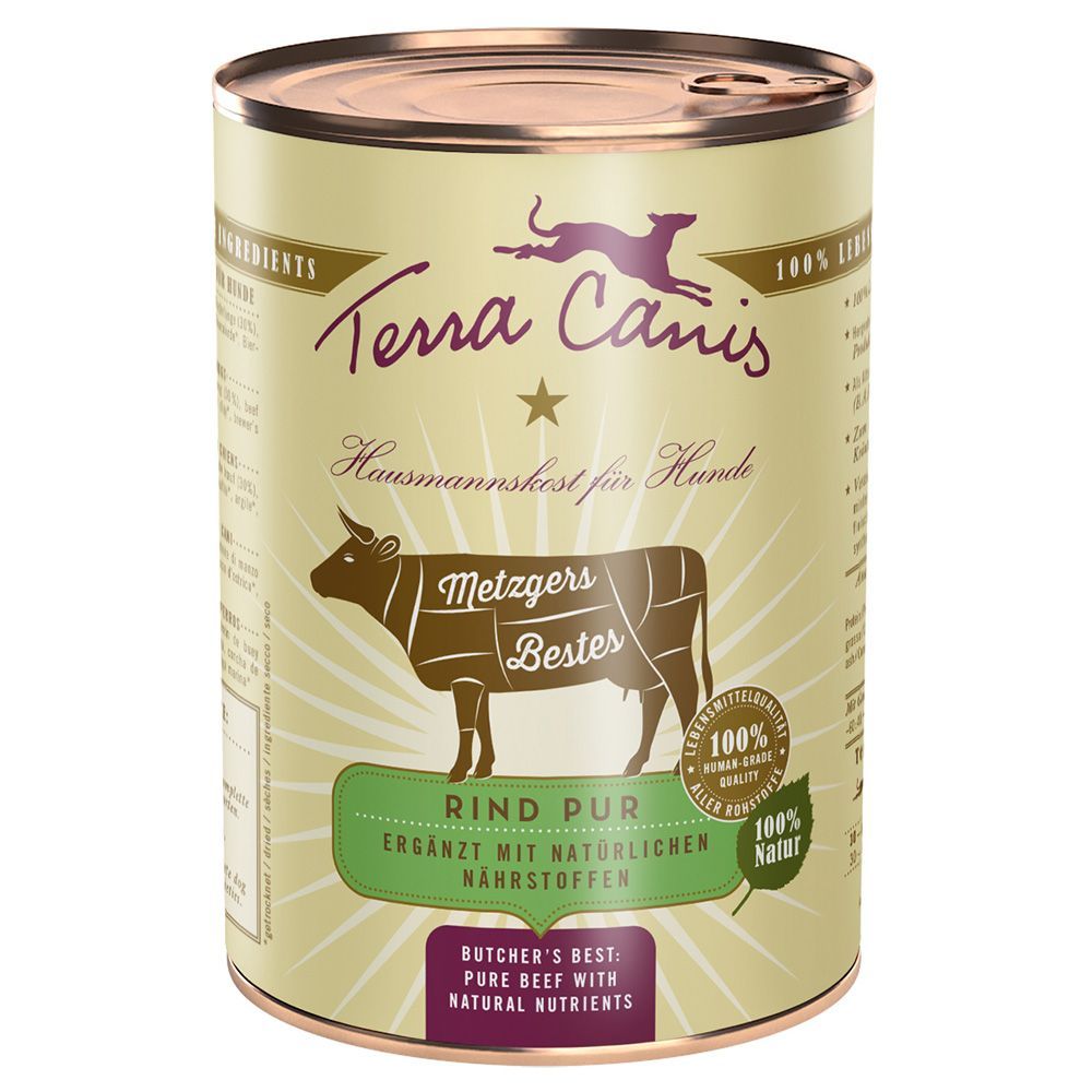 Terra Canis Metzgers Bestes Rent nötkött