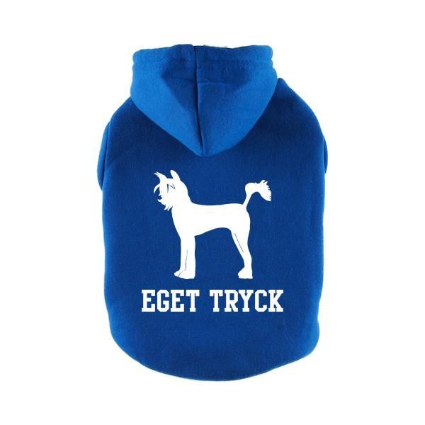 Designa Din Egen Hoodie Hundtröja - Blå / 20 cm