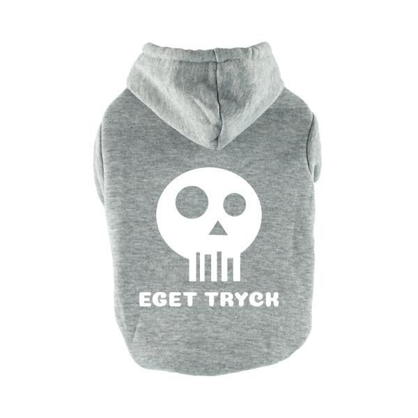 Designa Din Egen Hoodie Hundtröja - Grå / 35 cm
