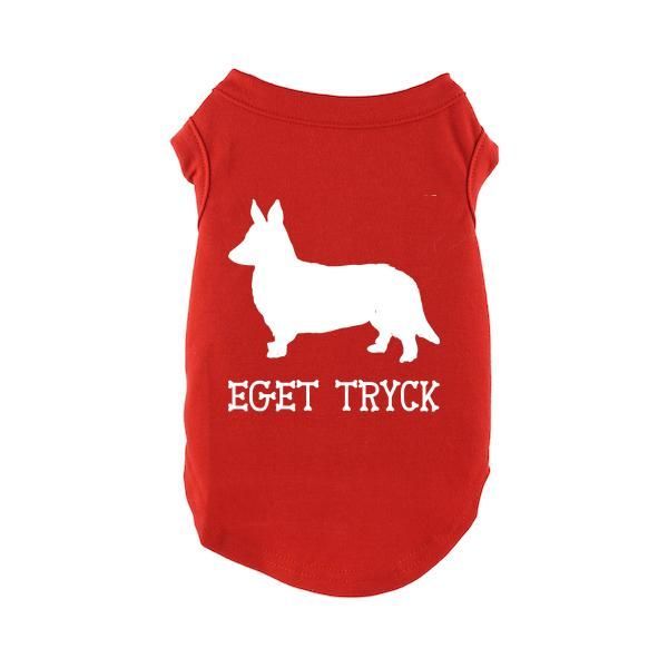 Designa Din Egen Hundtröja - Röd / 35 cm