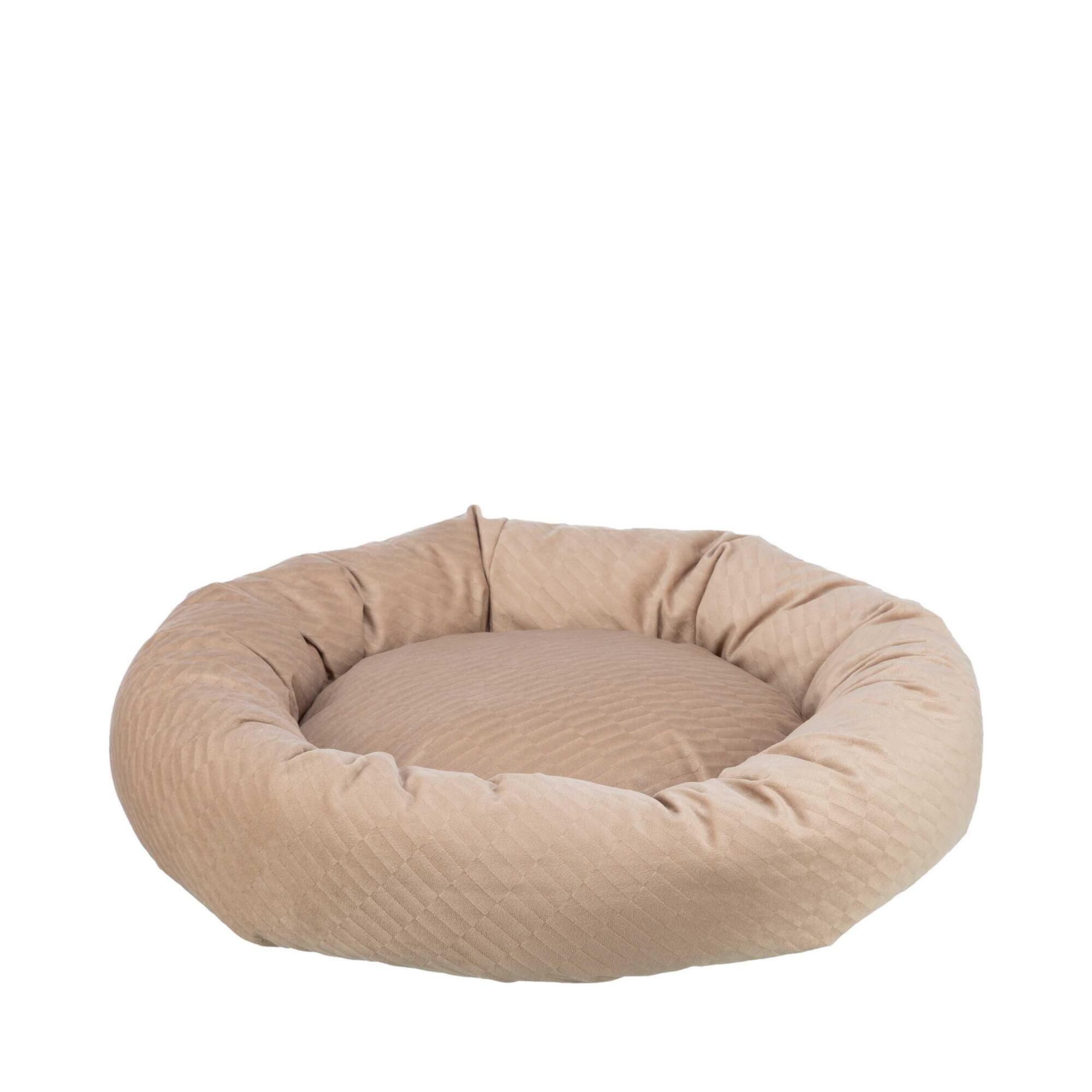 Alena Rund Hundbädd Sand - ø 50 cm