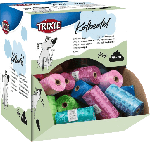Bajspåsar, 20 st, Mix Färg - Hund - Trixie - ZOO.se