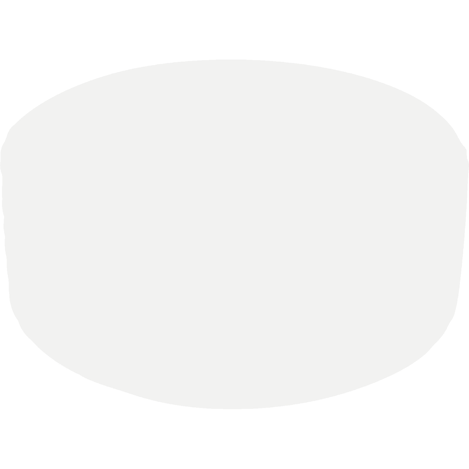 Bowl Ceramic White 900 ml