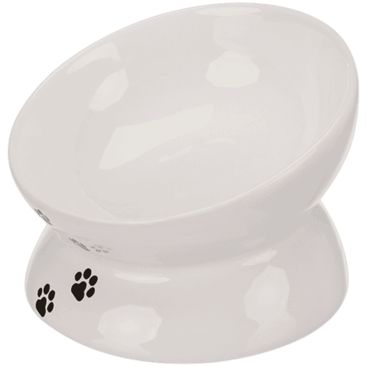 Elevated Ceramic Bowl White 150ml/ø13cm