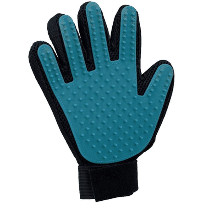 Fur Care Glove - Pälsvårdshandske Blue 24 cm