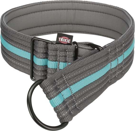 Fusion Hundhalsband Halvstryp - Ocean/Grafit / M-L