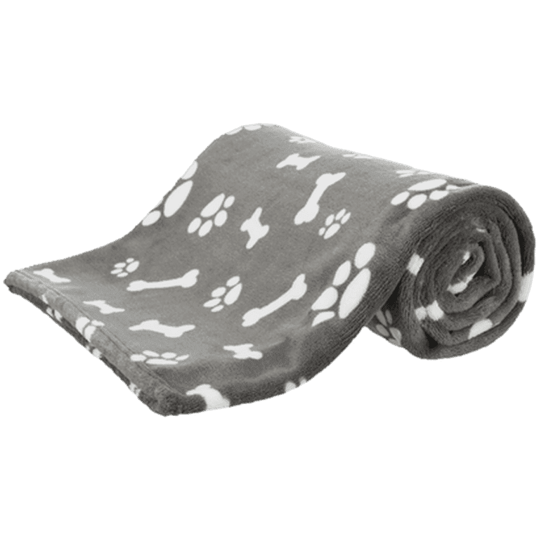 Kenny Blanket, Plush 100x75 cm, Grey