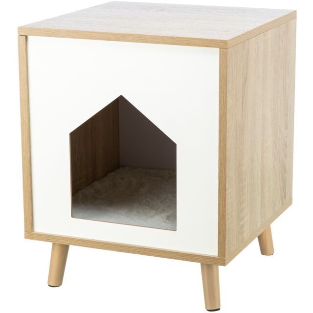 Koja Isa för hund - Ljusbrun/vit