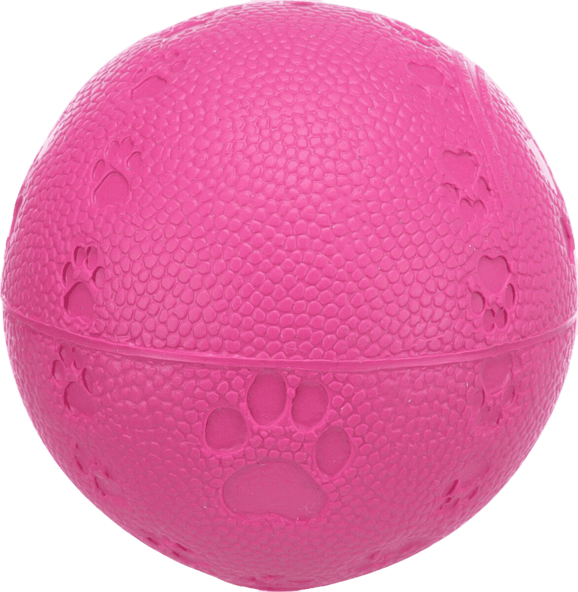 Leksak Gummiboll m pip tassavtryck 6 cm