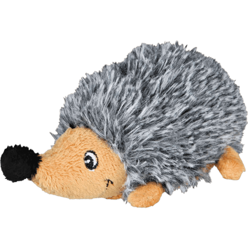 Plush Hedgehog sensitive dogs Gray 12 cm