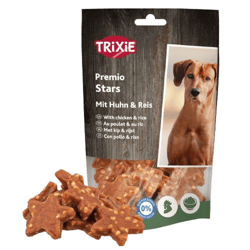 PREMIO Stars med kyckling & ris, 100 g