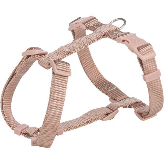 Premium H-sele för Hund - XS-S / Blush