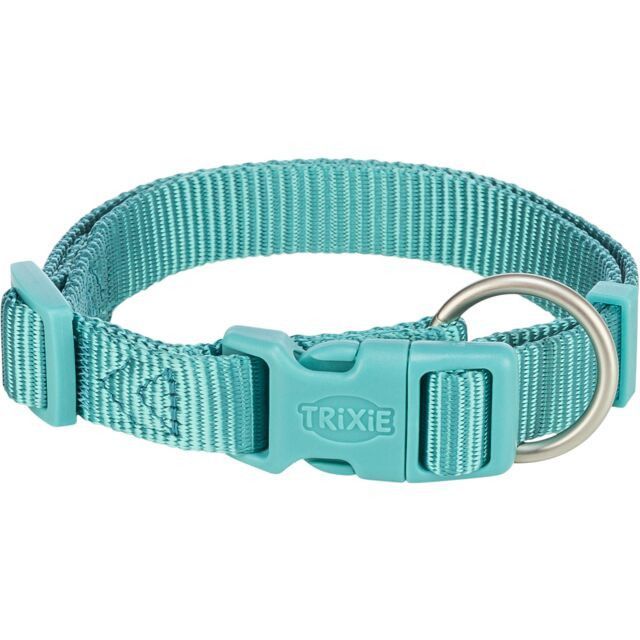 Premium halsband för Hund - S-M / Aqua