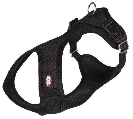 Sele Trixie Soft Svart 30-45 cm