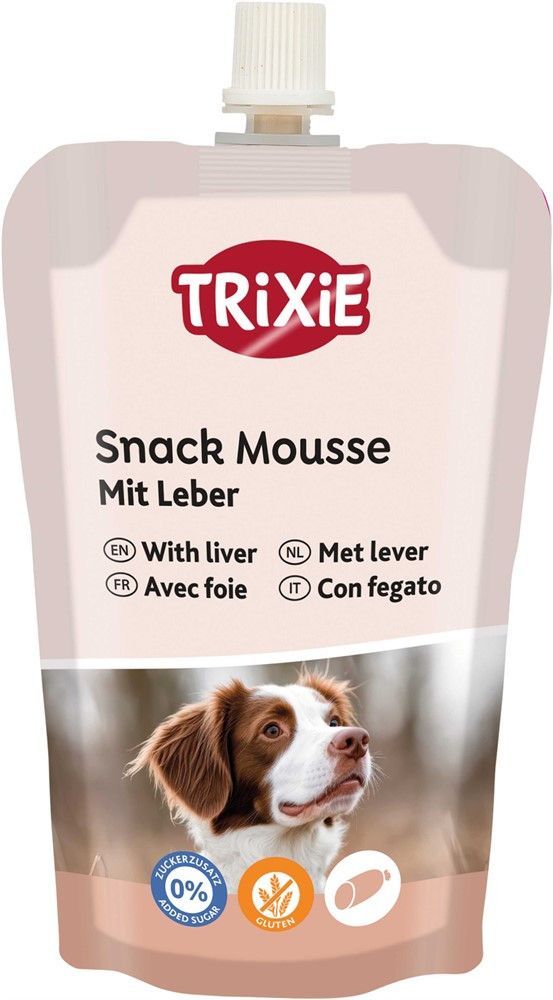 Snack Mousse Lever i tub för hund - 200 g