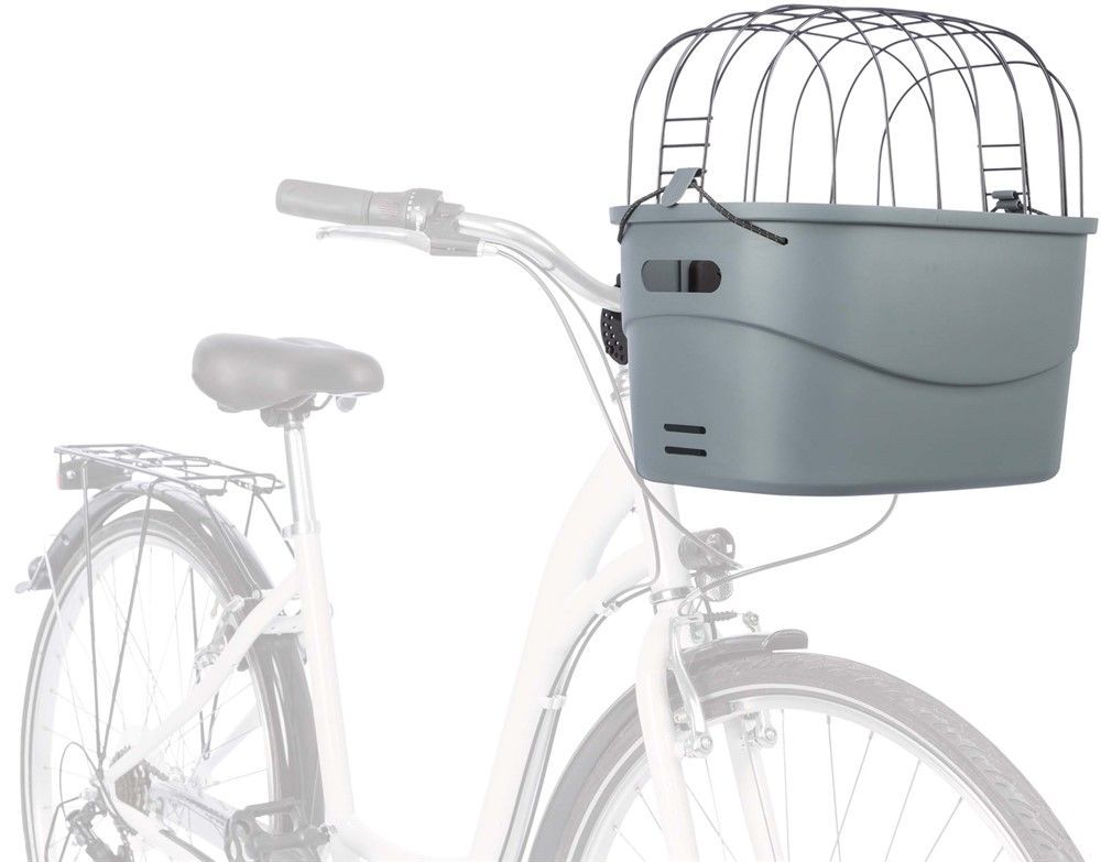Trixie Cykelkorg Front 42 × 39 × 30 cm - Grå