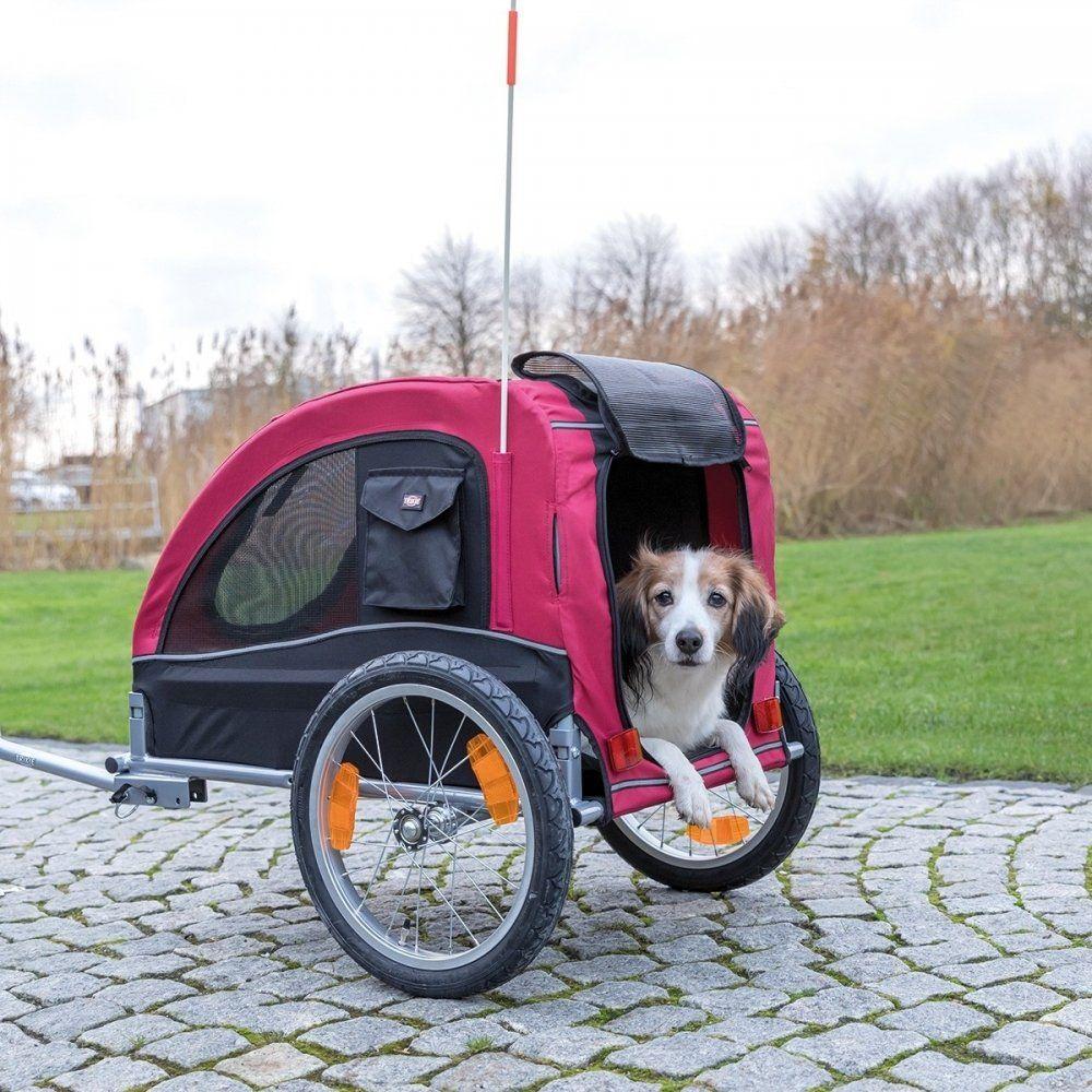 Trixie Cykelvagn Röd & Svart (M)