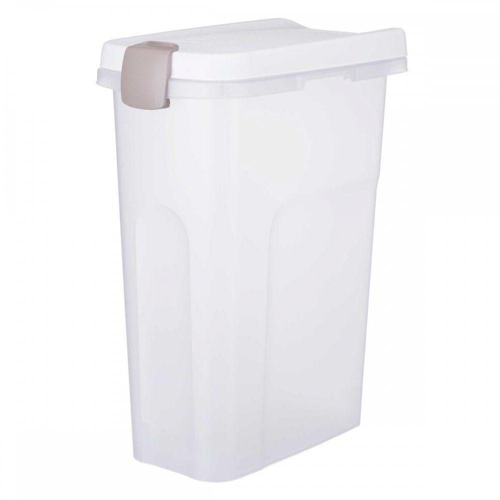Trixie Fodertunna Transparent/Vit (25 l)