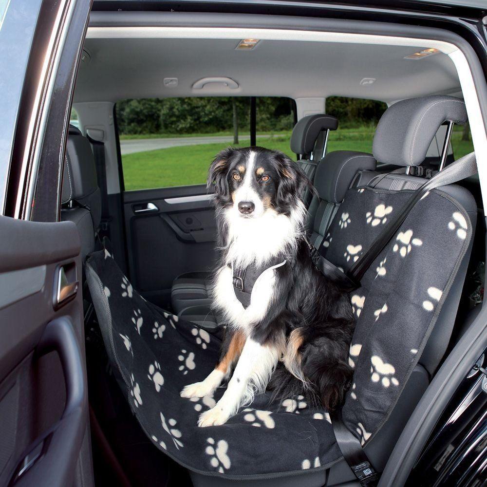 Trixie Sätesskydd till hund Svart & Beige