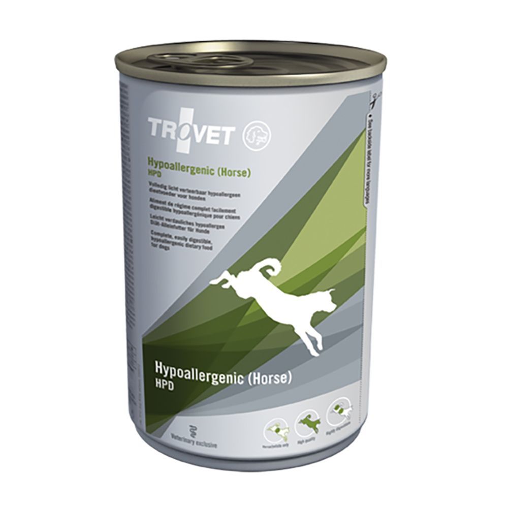 Trovet Hypoallergenic HPD med häst - 400 g