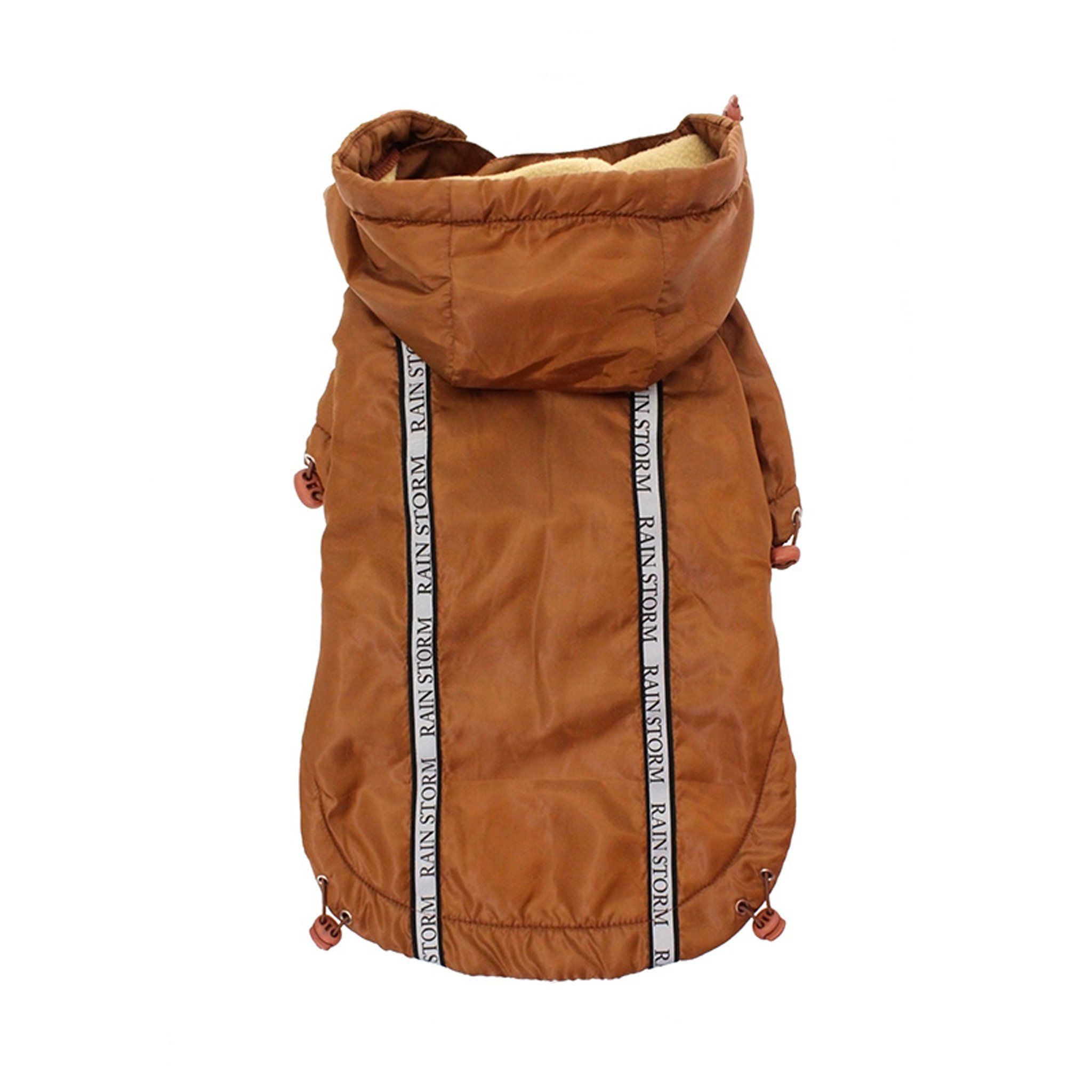 Rainstorm Hundjacka - Brons / 25 cm