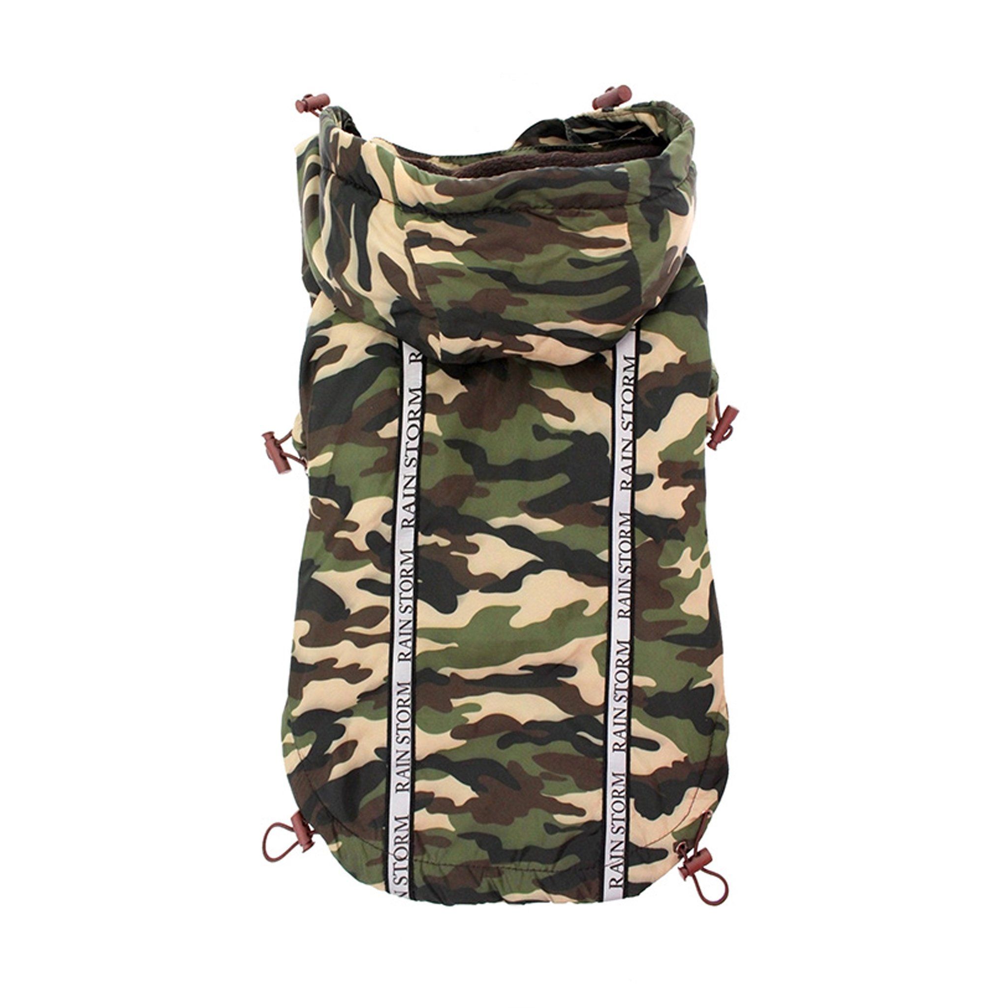 Rainstorm Hundjacka - Camouflage / 20 cm