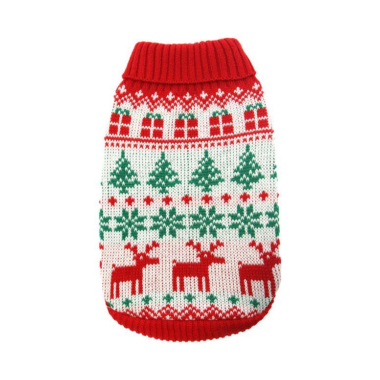 Stickad Jultröja Christmas - 25 cm