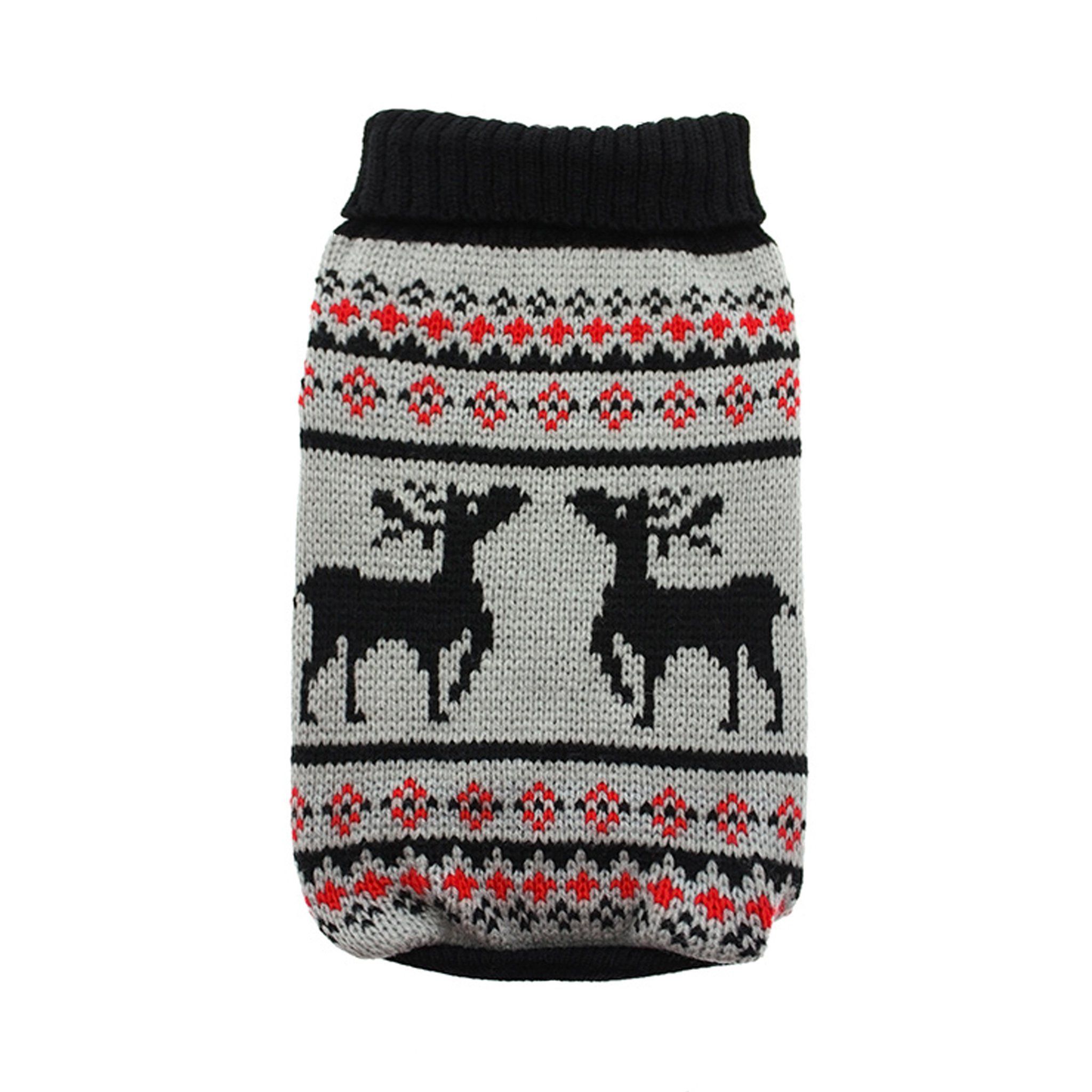 Stickad Jultröja Reindeer - 25 cm