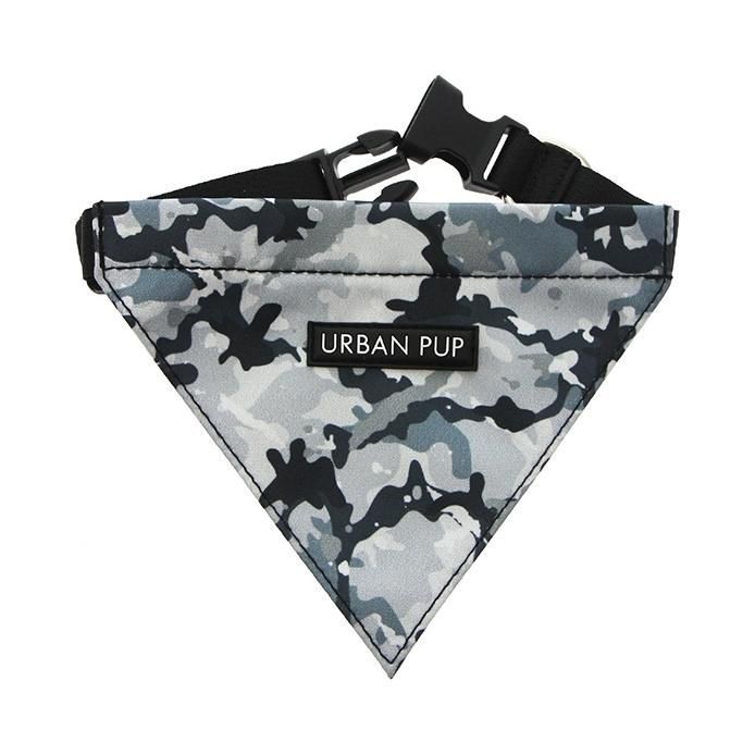 Urban Pup Bandana - Black Camouflage / M