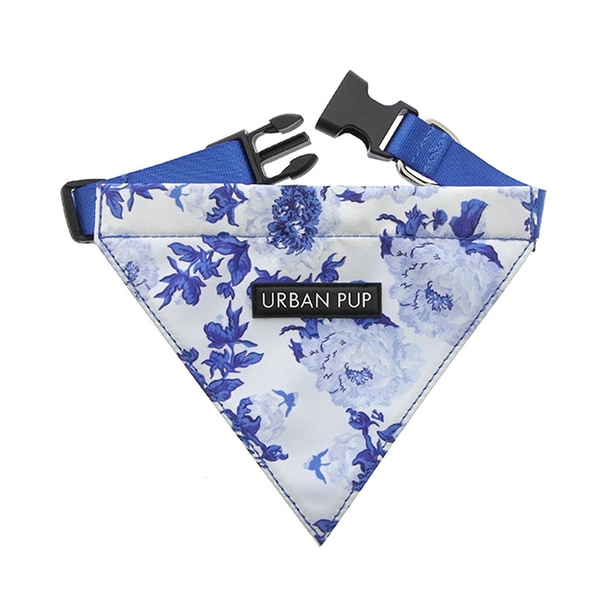 Urban Pup Bandana - Blue Floral / M