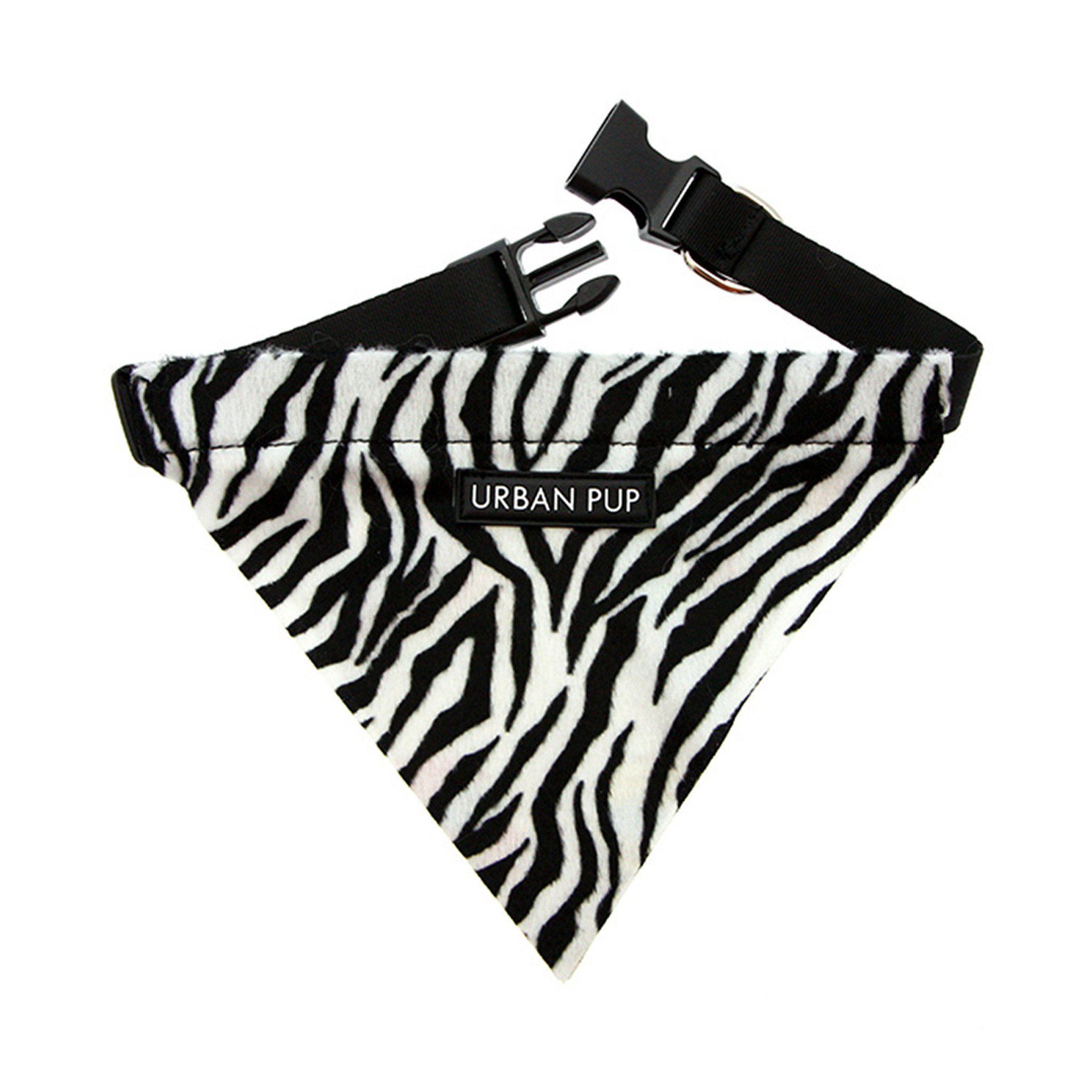 Urban Pup Bandana - Zebra / S