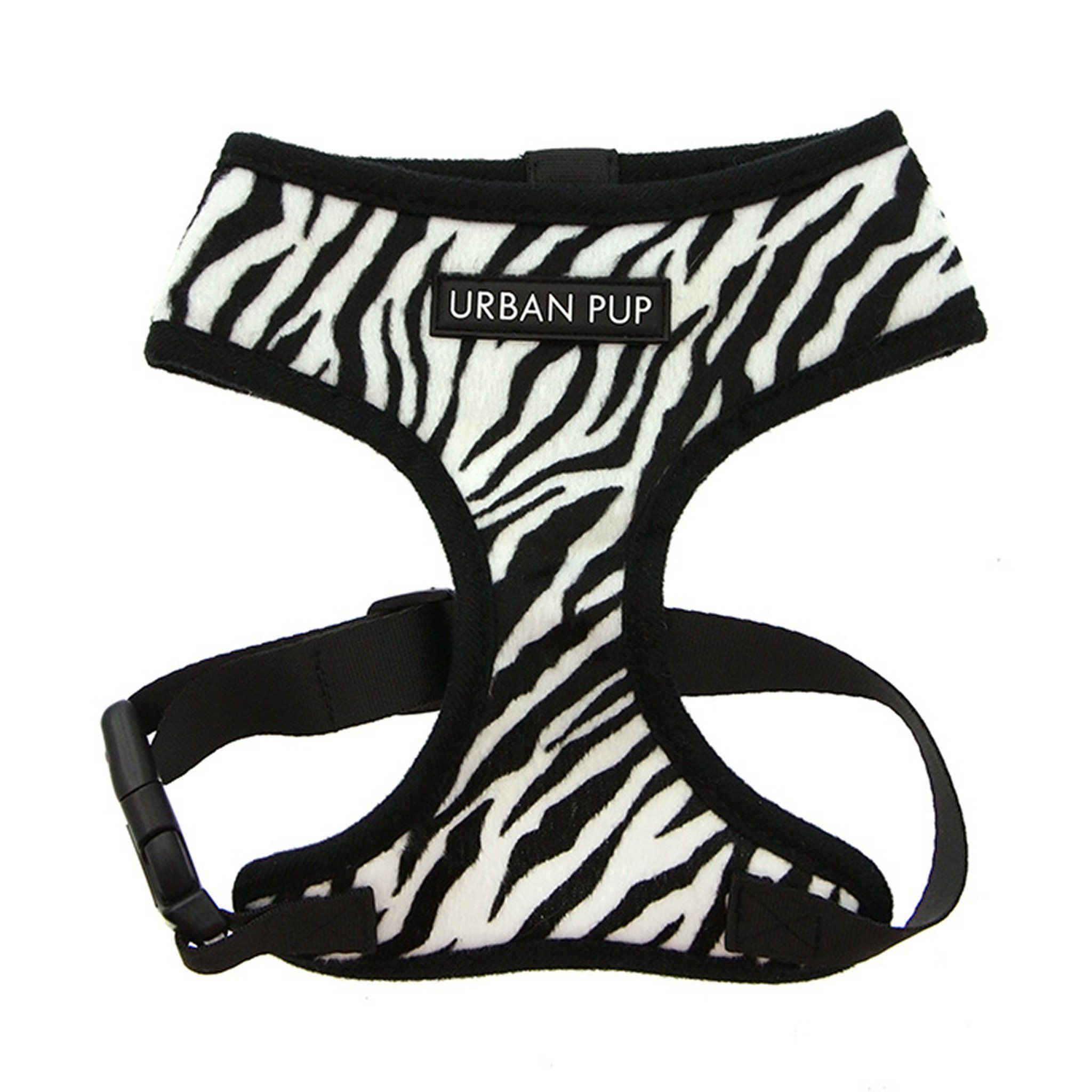 Urban Pup Harness - Zebra / XL