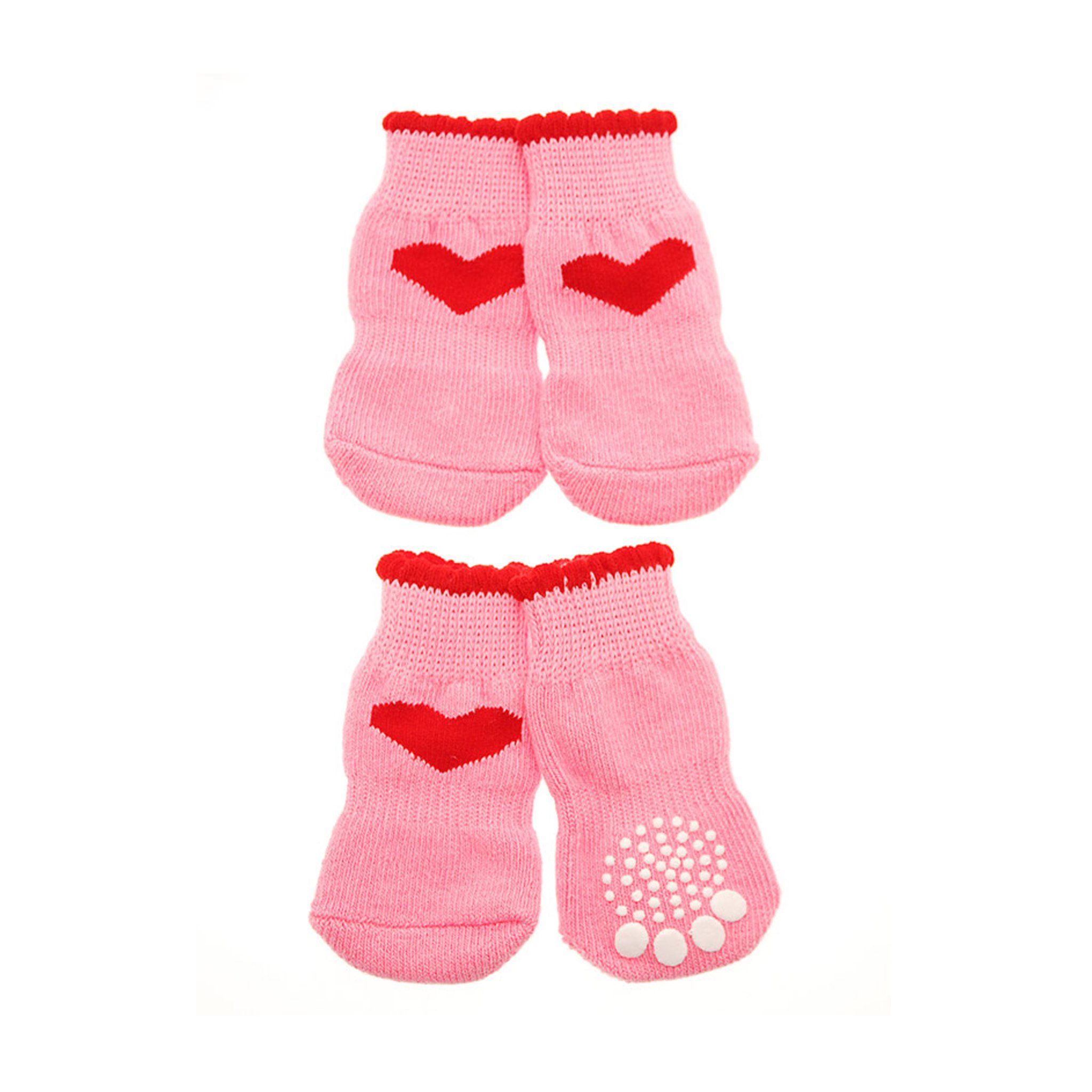 Urban Pup Hundstrumpor 4-pack - Hearts / S