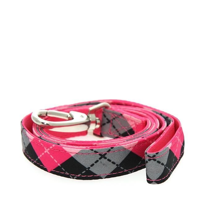 Urban Pup Koppel - Pink Argyle