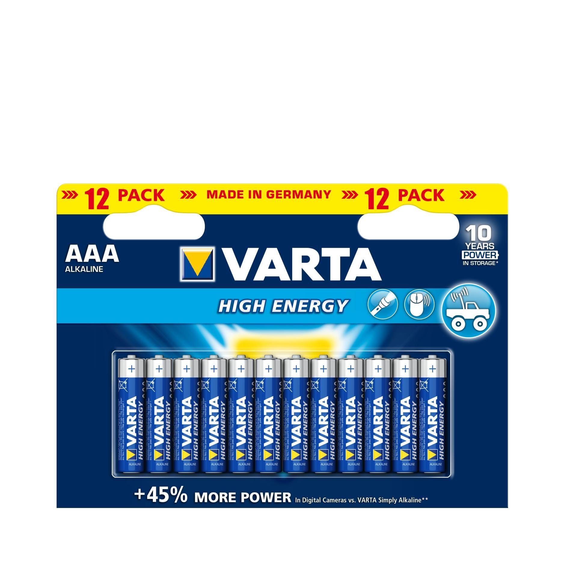 Varta AA-Batteri - 12-pack
