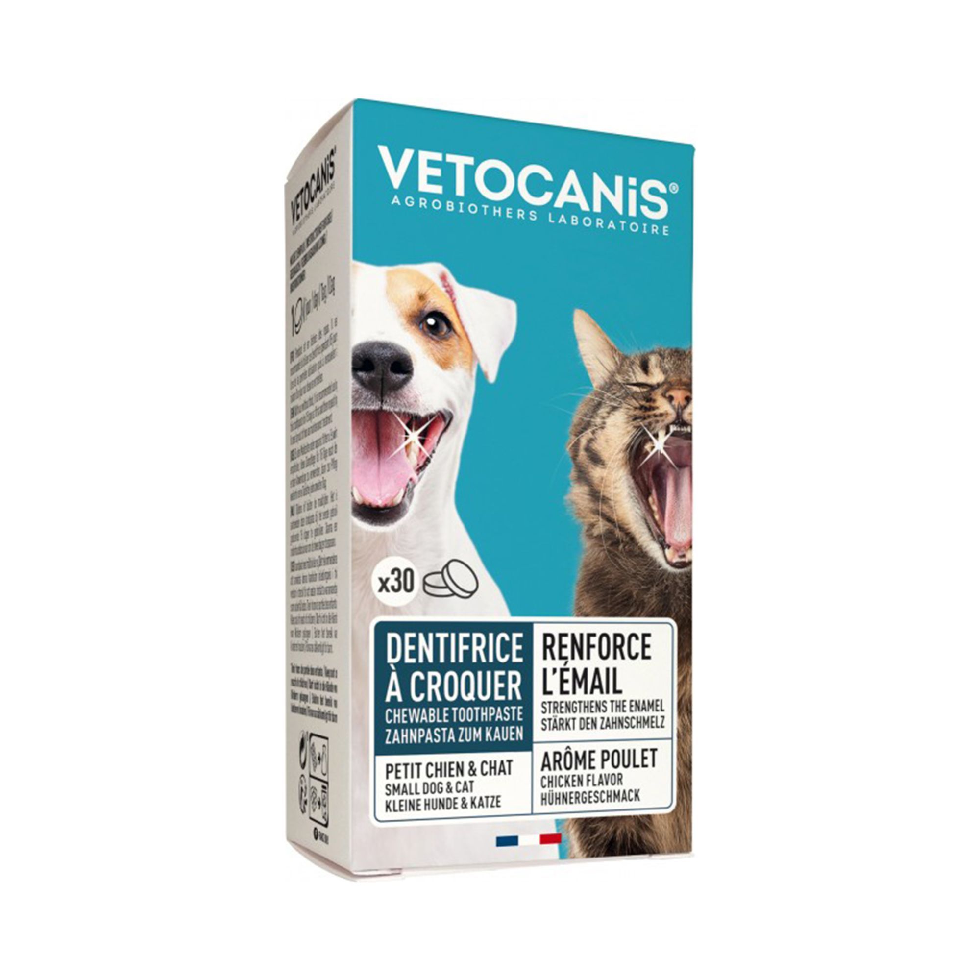 Vetocanis Tandtabletter för Katt/Små hundar