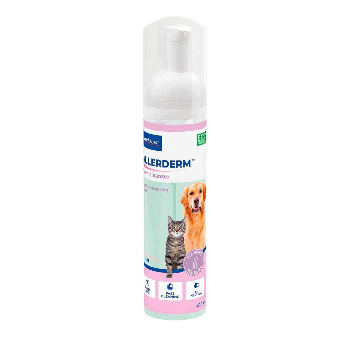 Allerderm Foam Torrschampo - 200 ml