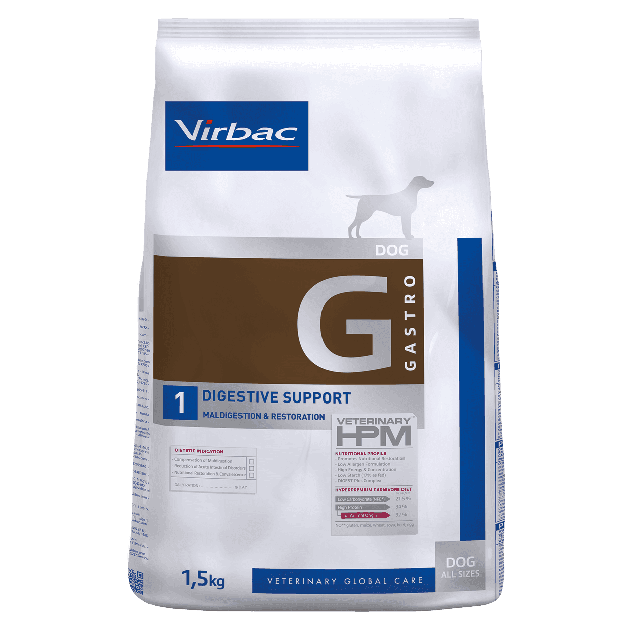 Gastro 1 Hundfoder - 1,5 kg