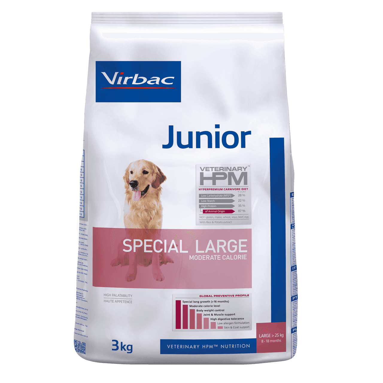 Junior Hundfoder Special Large - 3 kg