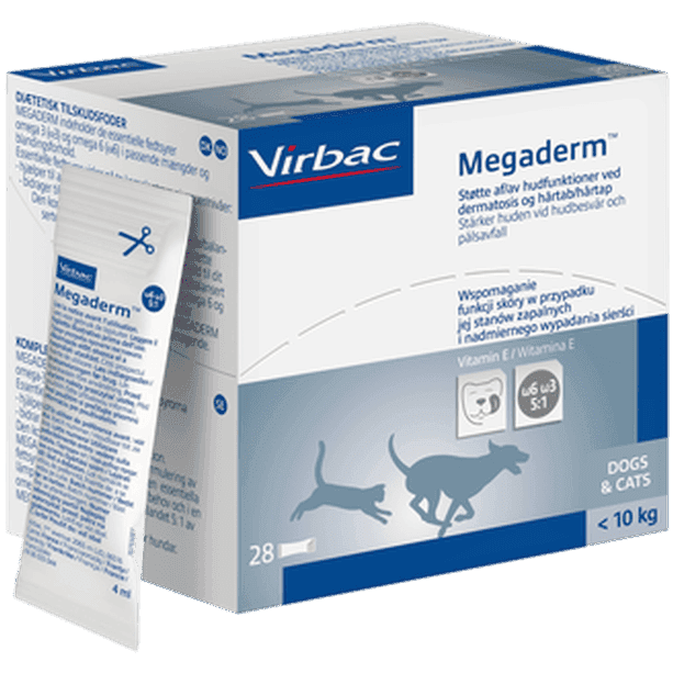 Megaderm 4 ml x 28 st upp till 10 kg