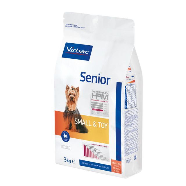 Senior Hundfoder Small & Toy - 3 kg