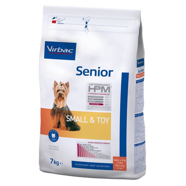 Senior Hundfoder Small & Toy - 7 kg
