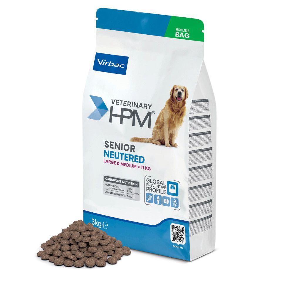 Senior Neutered Hundfoder Large & Medium - 12 kg