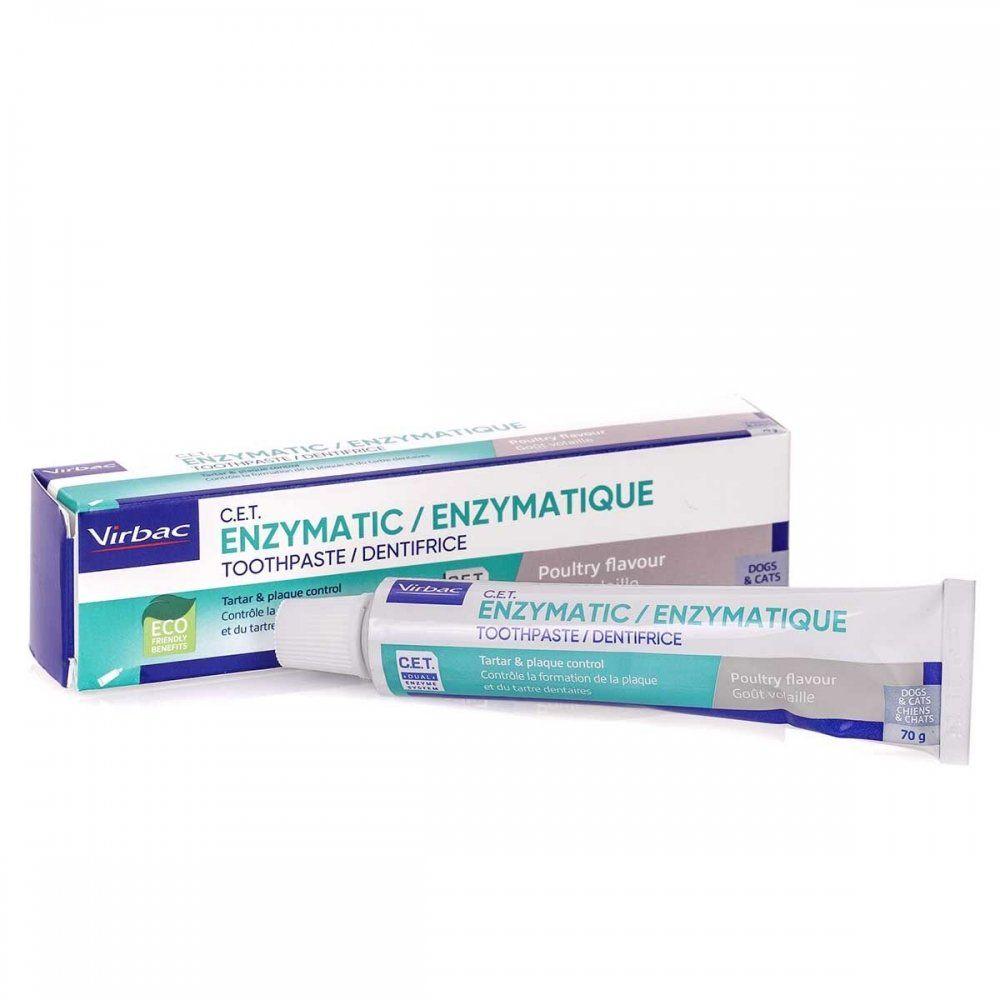 Virbac Enzymtandkräm Hund 70 g