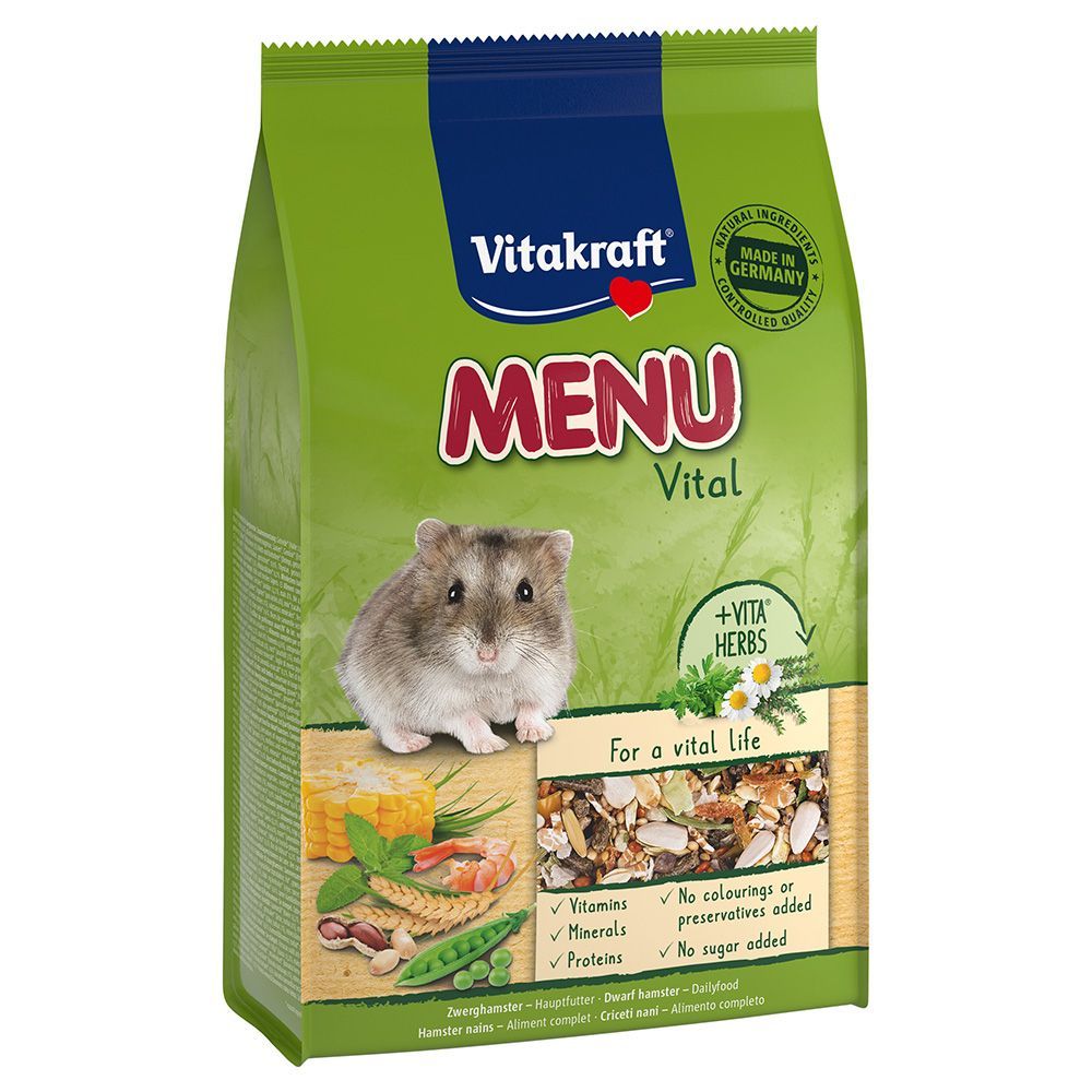 Vitakraft Menu Vital Dvärghamster  - 400 g