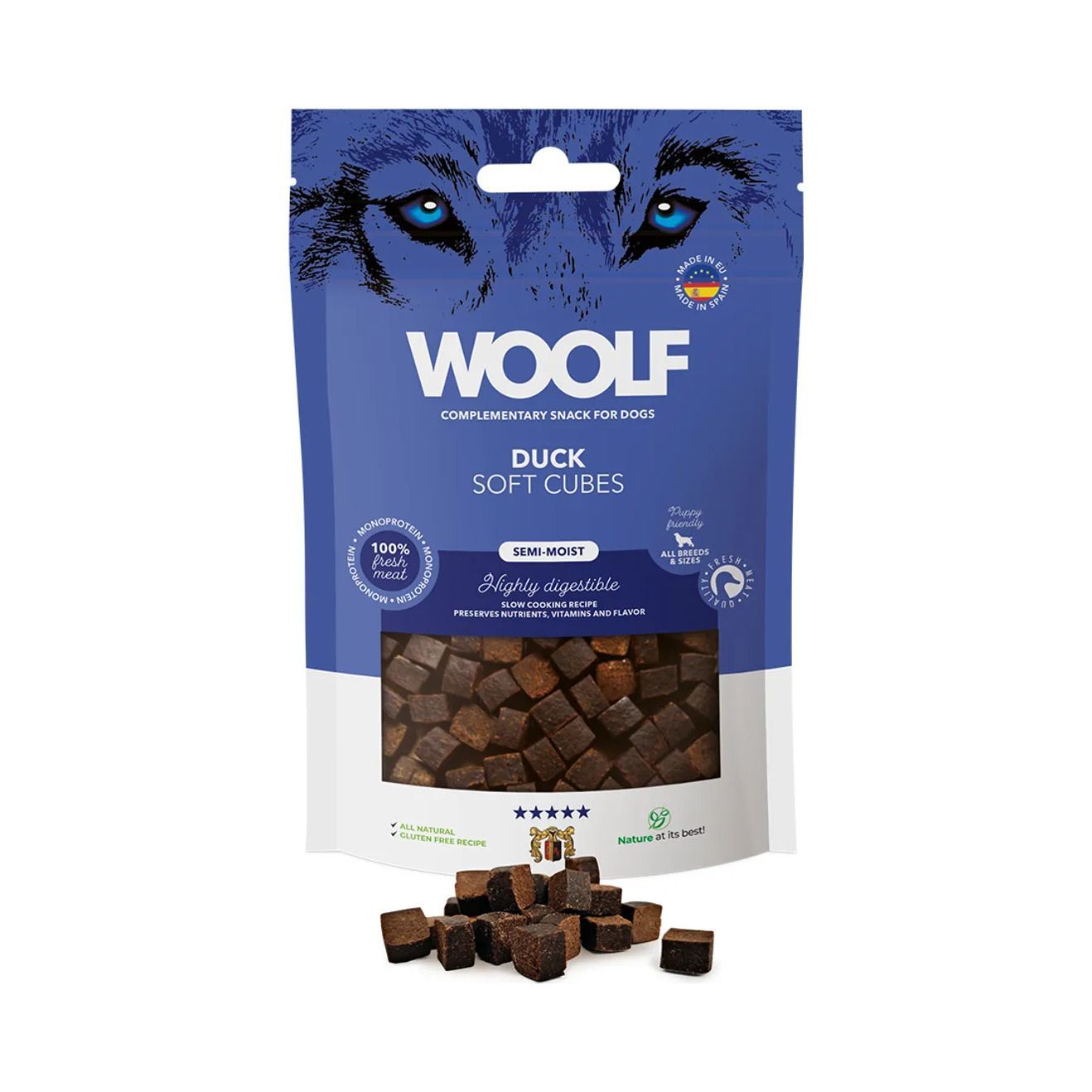 WOOLF Soft Cubes Duck - 100 g