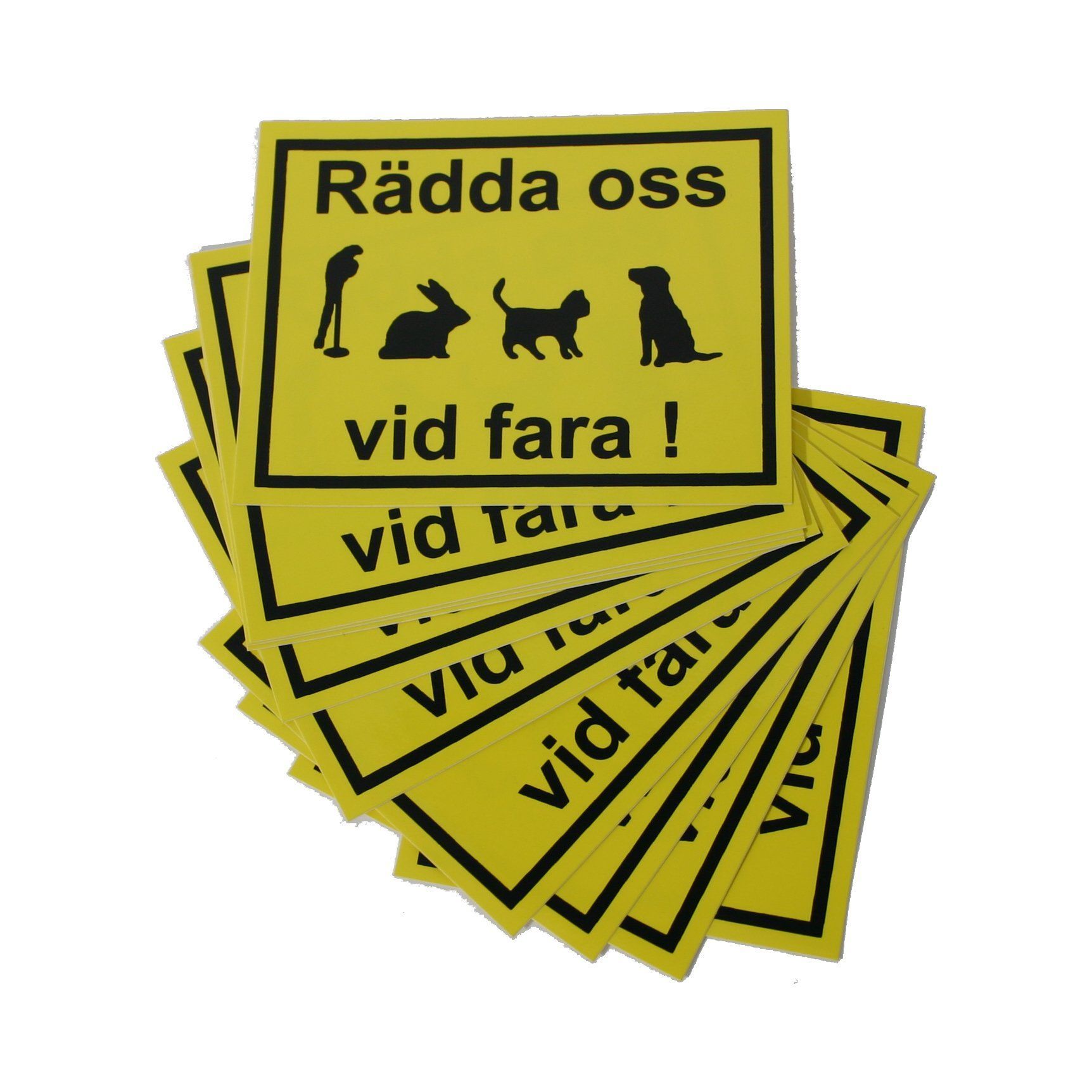 Dekal Rädda oss vid fara!
