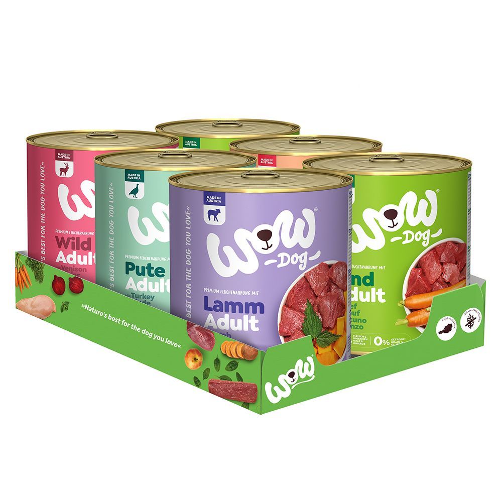 WOW Adult 6 x 800 g - Mixpack (5 sorter)
