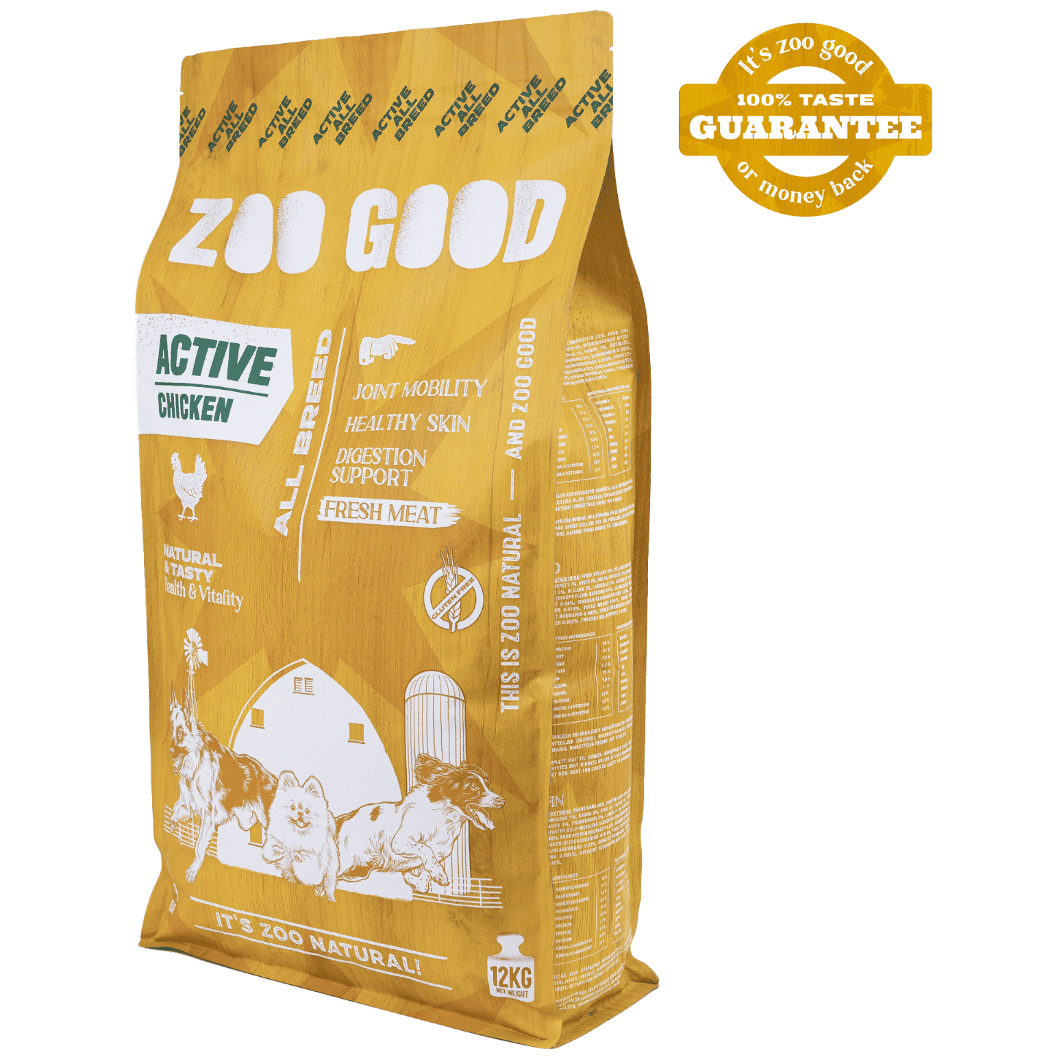 Dog Chicken Active Adult All Breed 12 kg